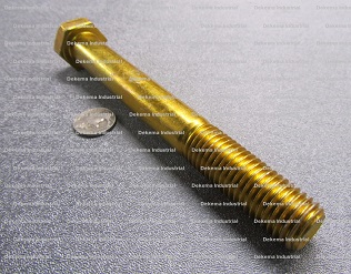 Grade 8 Zinc Yellow Bolt