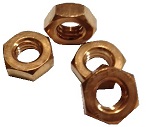Silicon Bronze Hex Nuts