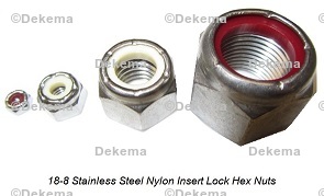 18-8 Stainless Steel Lock Nuts