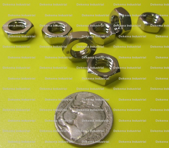 5/16-18, 5/16-24 Stainless Steel Hex Nuts