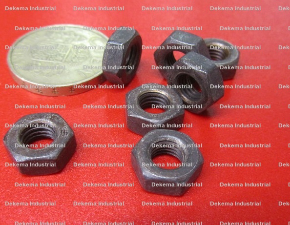 Black Hex Nuts
