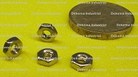 1"-8 Stainless Steel Hex Nuts