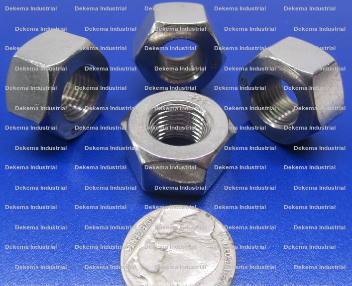 1/2 Stainless Steel Hex Nuts