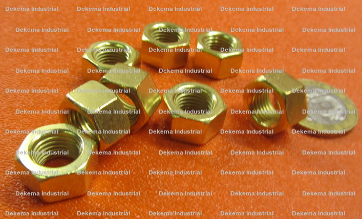 3/8-16 Brass Hex Nuts