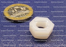 5/16-18 Nylon Hex Nuts