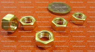 M7 Brass Hex Nuts