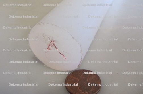 PVDF Kynar Plastic Rods, .250 to 9.0 Inch Diameters
