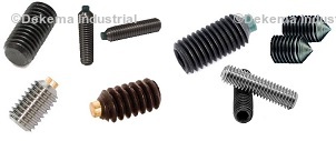1-72, 2-56, 3-48 Set Screws