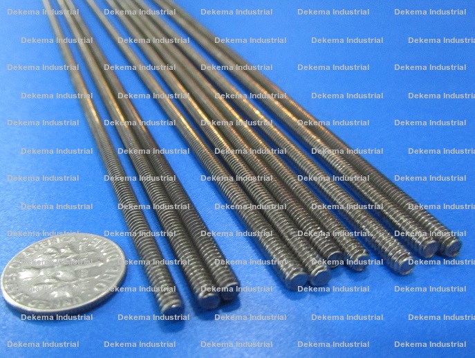18-8 Stainless Steel Threaded Rods, Thread Size Inch #4-40 to 2 1/2-4