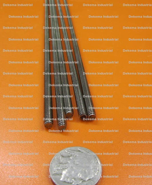 18-8 Stainless Steel Threaded Rods, Thread Size Inch #4-40 to 2 1/2-4
